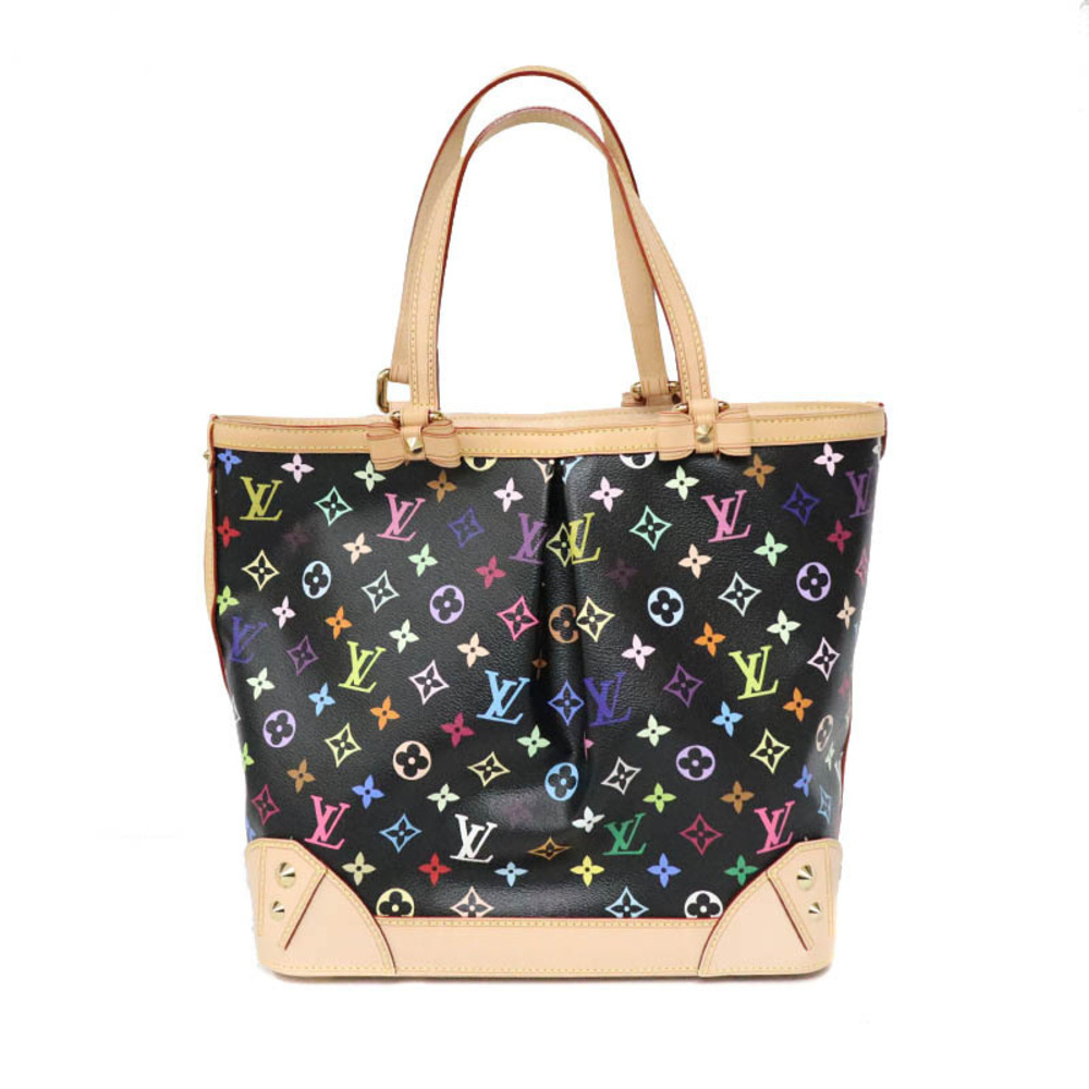 Louis Vuitton Charlene Tote Multicolor Shoulder Bag Black